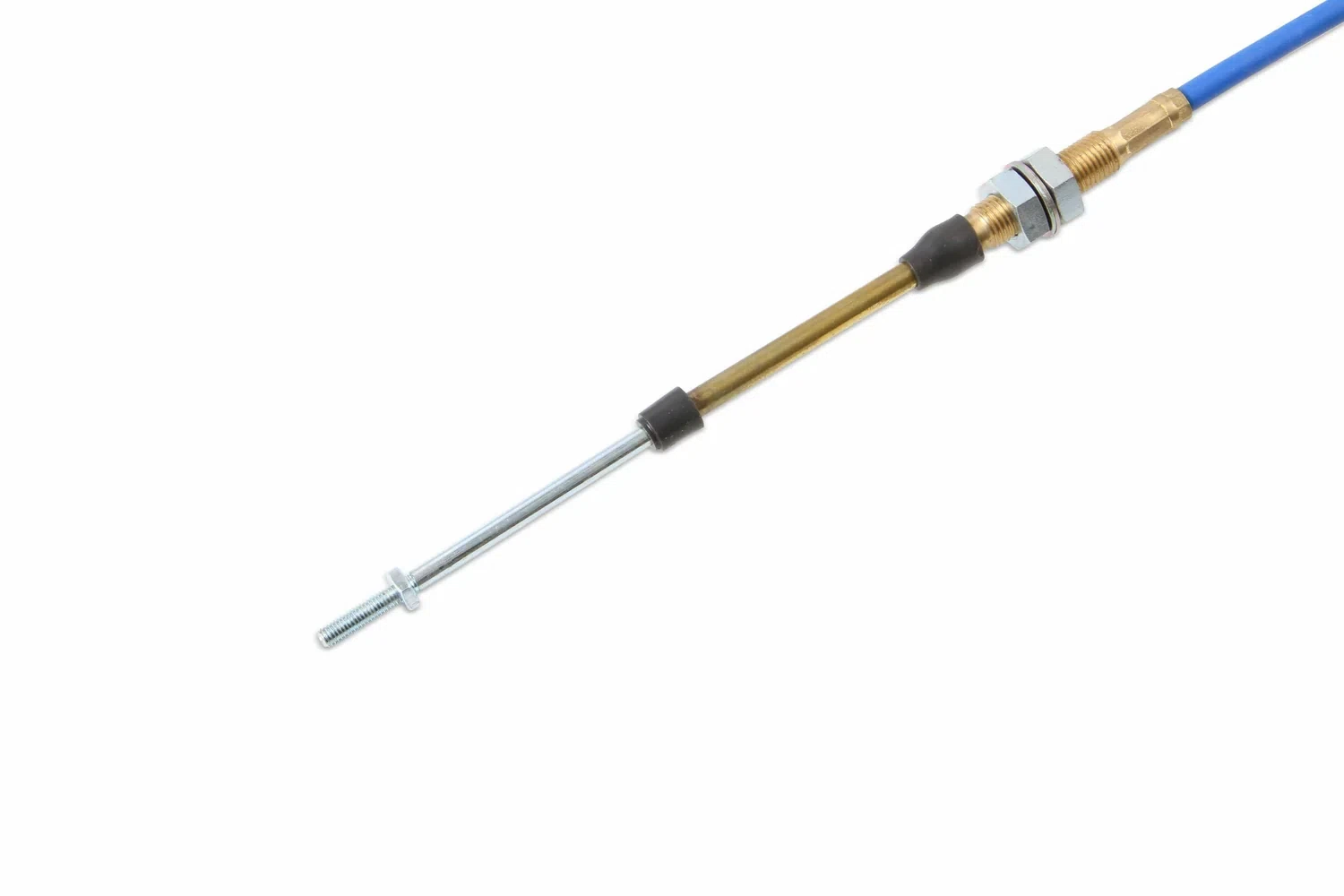 B&M Performance Shifter Cable - 5-Foot Length - Blue - 80735